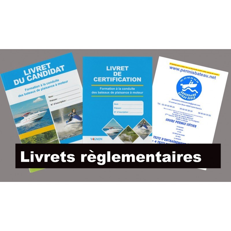 Livrets réglementaires obligatoires